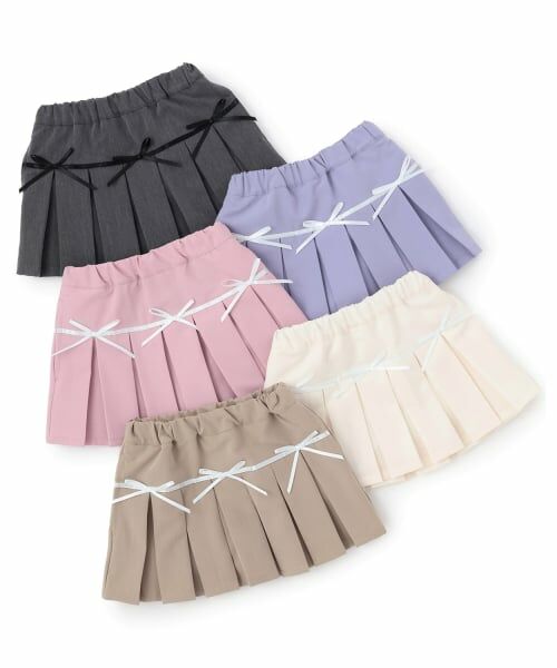 Lycee mine / リセマイン ミニ・ひざ丈スカート | 【Lycee mine バレエシリーズ】ボックスプリーツスカート(インパン付き) | 詳細12