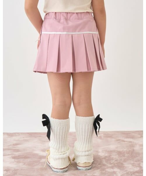 Lycee mine / リセマイン ミニ・ひざ丈スカート | 【Lycee mine バレエシリーズ】ボックスプリーツスカート(インパン付き) | 詳細18