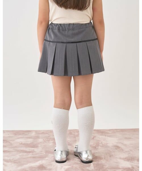 Lycee mine / リセマイン ミニ・ひざ丈スカート | 【Lycee mine バレエシリーズ】ボックスプリーツスカート(インパン付き) | 詳細25