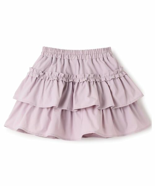 Lycee mine / リセマイン ミニ・ひざ丈スカート | 【Lycee mine バレエシリーズ】ティアードスカート(インパン付き) | 詳細1