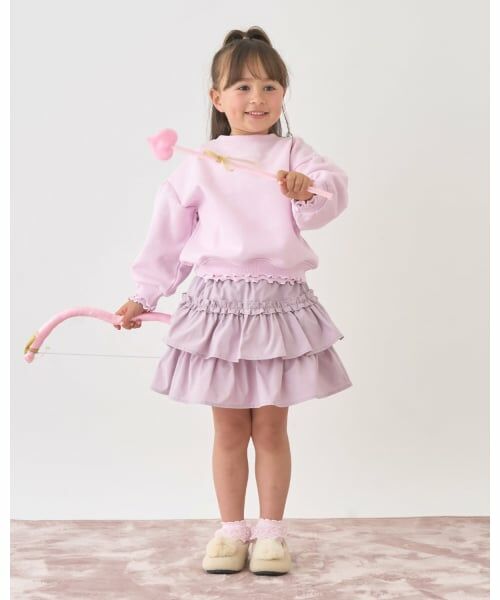 Lycee mine / リセマイン ミニ・ひざ丈スカート | 【Lycee mine バレエシリーズ】ティアードスカート(インパン付き) | 詳細12