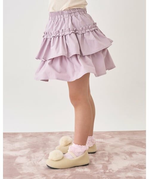 Lycee mine / リセマイン ミニ・ひざ丈スカート | 【Lycee mine バレエシリーズ】ティアードスカート(インパン付き) | 詳細13