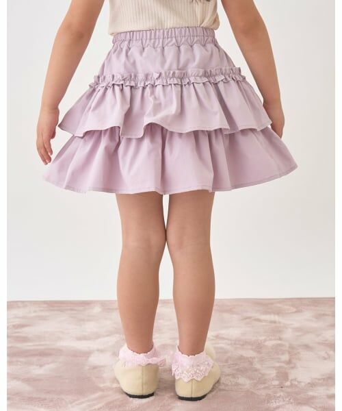 Lycee mine / リセマイン ミニ・ひざ丈スカート | 【Lycee mine バレエシリーズ】ティアードスカート(インパン付き) | 詳細14