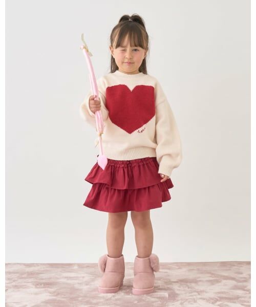 Lycee mine / リセマイン ミニ・ひざ丈スカート | 【Lycee mine バレエシリーズ】ティアードスカート(インパン付き) | 詳細15