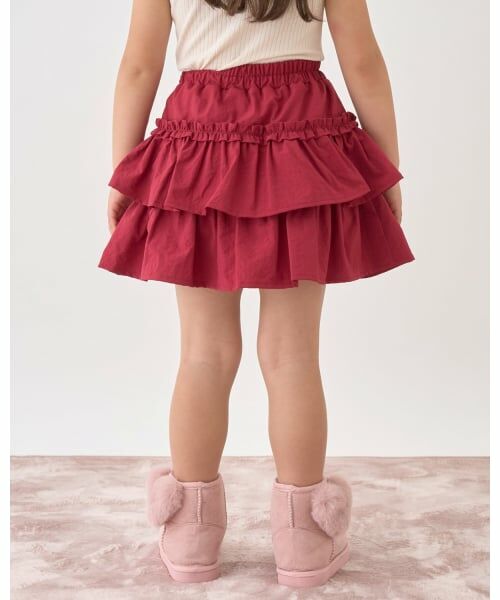 Lycee mine / リセマイン ミニ・ひざ丈スカート | 【Lycee mine バレエシリーズ】ティアードスカート(インパン付き) | 詳細16