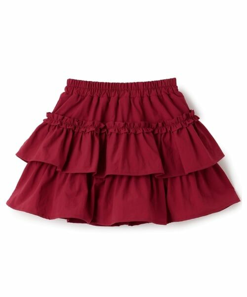 Lycee mine / リセマイン ミニ・ひざ丈スカート | 【Lycee mine バレエシリーズ】ティアードスカート(インパン付き) | 詳細2