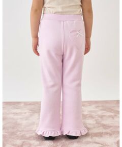 Lycee mine / リセマイン その他パンツ | 【Lycee mine バレエシリーズ】【裏起毛】ハートポケット裾フリルスウェットパンツ