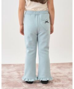 Lycee mine / リセマイン その他パンツ | 【Lycee mine バレエシリーズ】【裏起毛】ハートポケット裾フリルスウェットパンツ