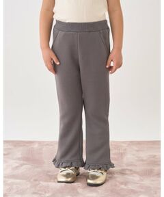 Lycee mine / リセマイン その他パンツ | 【Lycee mine バレエシリーズ】【裏起毛】ハートポケット裾フリルスウェットパンツ