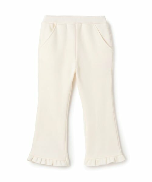 Lycee mine / リセマイン その他パンツ | 【Lycee mine バレエシリーズ】【裏起毛】ハートポケット裾フリルスウェットパンツ | 詳細1