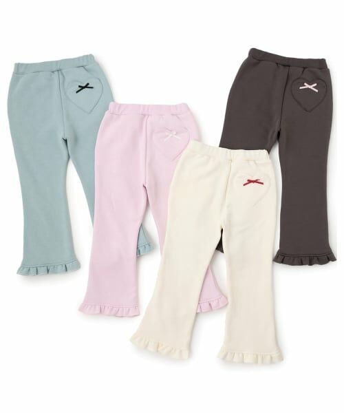 Lycee mine / リセマイン その他パンツ | 【Lycee mine バレエシリーズ】【裏起毛】ハートポケット裾フリルスウェットパンツ | 詳細11