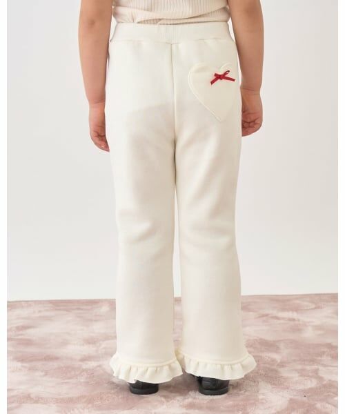 Lycee mine / リセマイン その他パンツ | 【Lycee mine バレエシリーズ】【裏起毛】ハートポケット裾フリルスウェットパンツ | 詳細15