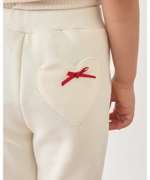 Lycee mine / リセマイン その他パンツ | 【Lycee mine バレエシリーズ】【裏起毛】ハートポケット裾フリルスウェットパンツ | 詳細16