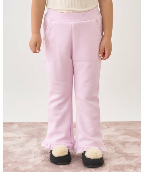 Lycee mine / リセマイン その他パンツ | 【Lycee mine バレエシリーズ】【裏起毛】ハートポケット裾フリルスウェットパンツ | 詳細18