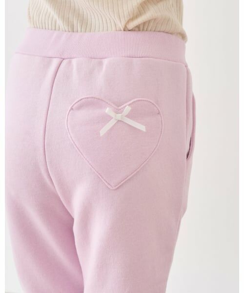 Lycee mine / リセマイン その他パンツ | 【Lycee mine バレエシリーズ】【裏起毛】ハートポケット裾フリルスウェットパンツ | 詳細19