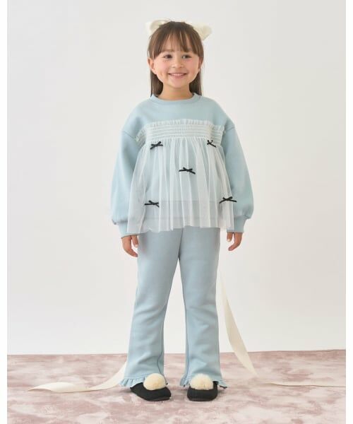 Lycee mine / リセマイン その他パンツ | 【Lycee mine バレエシリーズ】【裏起毛】ハートポケット裾フリルスウェットパンツ | 詳細20