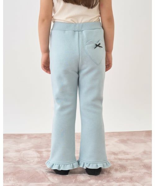Lycee mine / リセマイン その他パンツ | 【Lycee mine バレエシリーズ】【裏起毛】ハートポケット裾フリルスウェットパンツ（ミント）