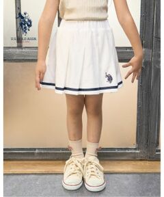 Lycee mine / リセマイン ミニ・ひざ丈スカート | 【U.S.POLO ASSN.】スウェットプリーツスカート(インパン付き)