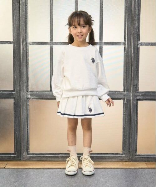 Lycee mine / リセマイン ミニ・ひざ丈スカート | 【U.S.POLO ASSN.】スウェットプリーツスカート(インパン付き) | 詳細13