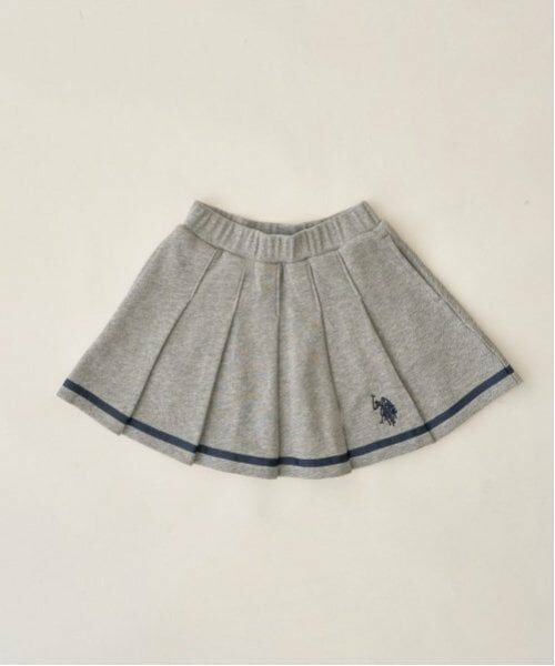 Lycee mine / リセマイン ミニ・ひざ丈スカート | 【U.S.POLO ASSN.】スウェットプリーツスカート(インパン付き) | 詳細5