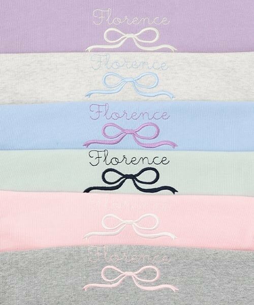 Lycee mine / リセマイン スウェット | 【毛玉バイバイ裏毛】リボン刺しゅうスウェット | 詳細13