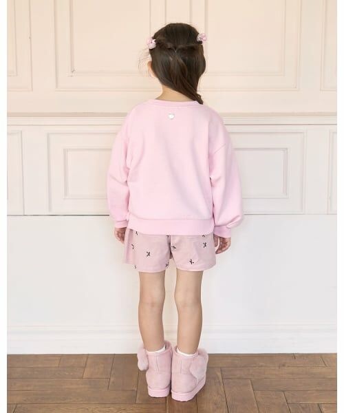 Lycee mine / リセマイン スウェット | 【毛玉バイバイ裏毛】リボン刺しゅうスウェット | 詳細21