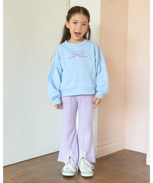 Lycee mine / リセマイン スウェット | 【毛玉バイバイ裏毛】リボン刺しゅうスウェット | 詳細22