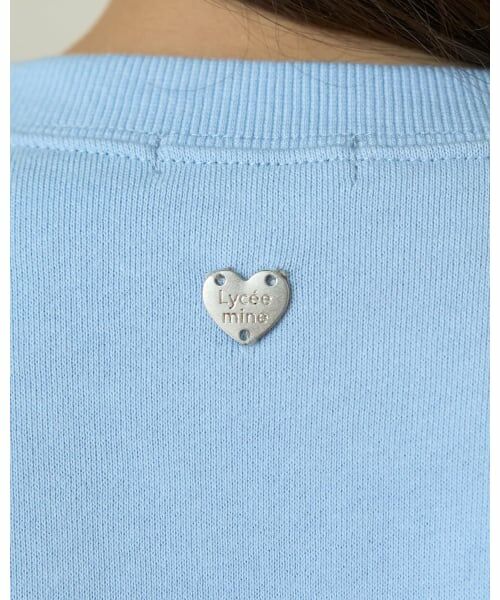 Lycee mine / リセマイン スウェット | 【毛玉バイバイ裏毛】リボン刺しゅうスウェット | 詳細24