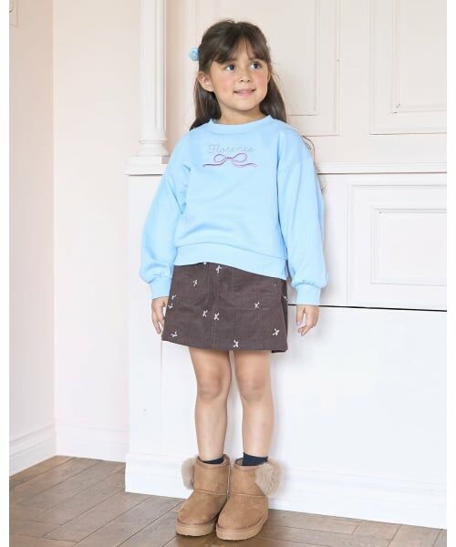 Lycee mine / リセマイン スウェット | 【毛玉バイバイ裏毛】リボン刺しゅうスウェット | 詳細25