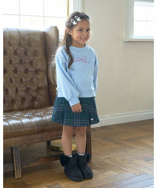 Lycee mine / リセマイン スウェット | 【毛玉バイバイ裏毛】リボン刺しゅうスウェット | 詳細26