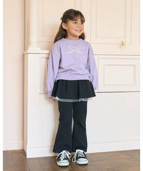 Lycee mine / リセマイン スウェット | 【毛玉バイバイ裏毛】リボン刺しゅうスウェット | 詳細27