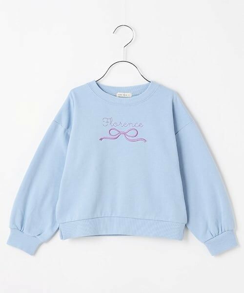 Lycee mine / リセマイン スウェット | 【毛玉バイバイ裏毛】リボン刺しゅうスウェット | 詳細4