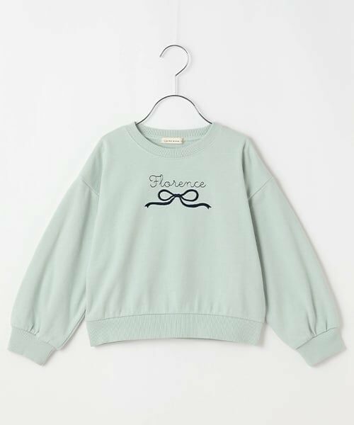 Lycee mine / リセマイン スウェット | 【毛玉バイバイ裏毛】リボン刺しゅうスウェット | 詳細5