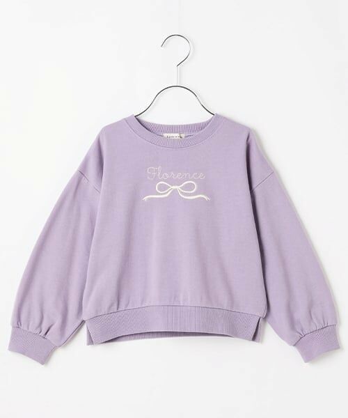 Lycee mine / リセマイン スウェット | 【毛玉バイバイ裏毛】リボン刺しゅうスウェット | 詳細7