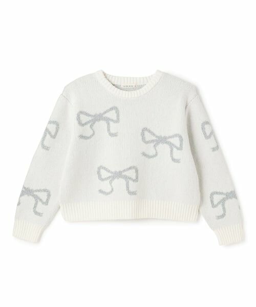 Lycee mine / リセマイン ニット・セーター | 短丈ラメリボンセーター | 詳細1