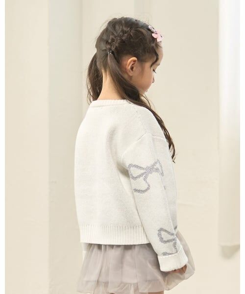 Lycee mine / リセマイン ニット・セーター | 短丈ラメリボンセーター | 詳細11