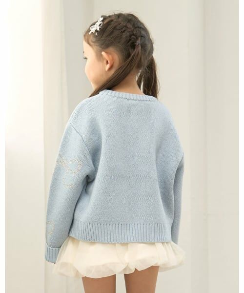 Lycee mine / リセマイン ニット・セーター | 短丈ラメリボンセーター | 詳細13
