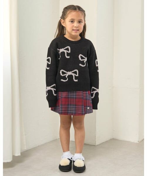 Lycee mine / リセマイン ニット・セーター | 短丈ラメリボンセーター | 詳細16