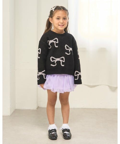 Lycee mine / リセマイン ニット・セーター | 短丈ラメリボンセーター | 詳細18