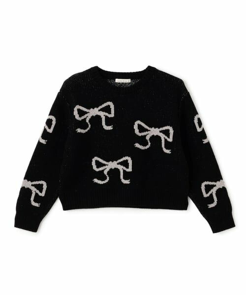 Lycee mine / リセマイン ニット・セーター | 短丈ラメリボンセーター | 詳細2