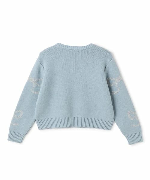 Lycee mine / リセマイン ニット・セーター | 短丈ラメリボンセーター | 詳細4