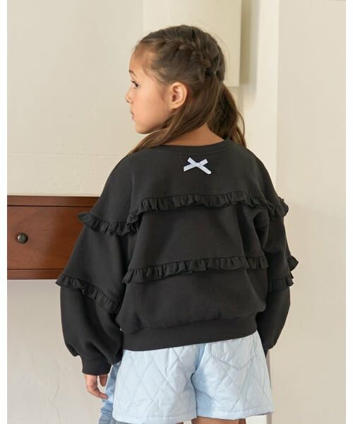 Lycee mine / リセマイン スウェット | 【毛玉バイバイ裏起毛】【どちらが前でもOK】フリルフリルスウェット | 詳細24