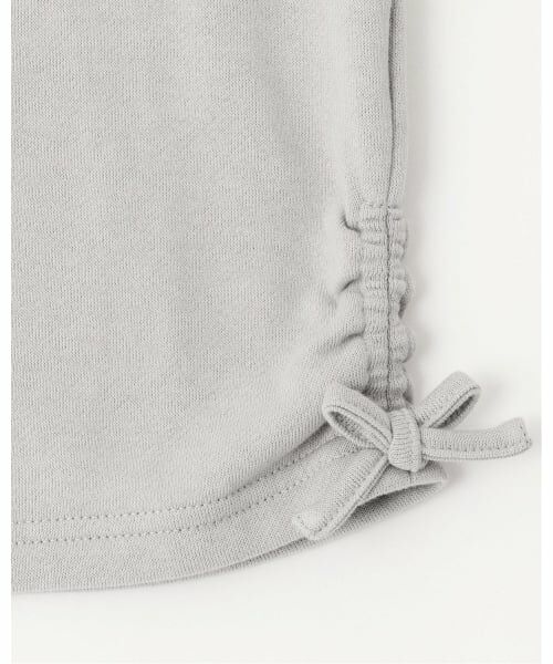 Lycee mine / リセマイン スウェット | 【毛玉バイバイ裏毛】サイドギャザーロゴスウェット | 詳細14