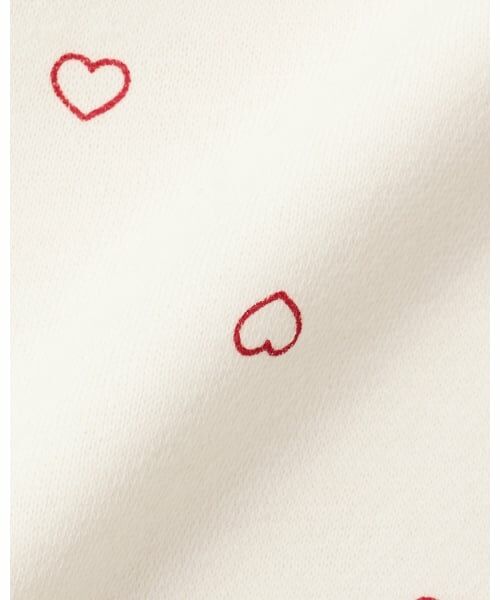 Lycee mine / リセマイン スウェット | 【Lycee mine バレエシリーズ】【裏起毛】フリルリブアソート総柄スウェット | 詳細11