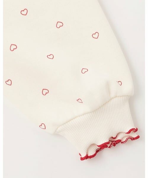 Lycee mine / リセマイン スウェット | 【Lycee mine バレエシリーズ】【裏起毛】フリルリブアソート総柄スウェット | 詳細7