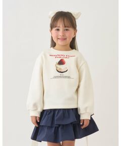 Lycee mine / リセマイン スウェット | 【Lycee mine バレエシリーズ】【裏起毛】ケーキ転写プリントスウェット