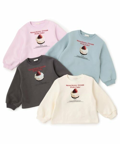 Lycee mine / リセマイン スウェット | 【Lycee mine バレエシリーズ】【裏起毛】ケーキ転写プリントスウェット | 詳細10