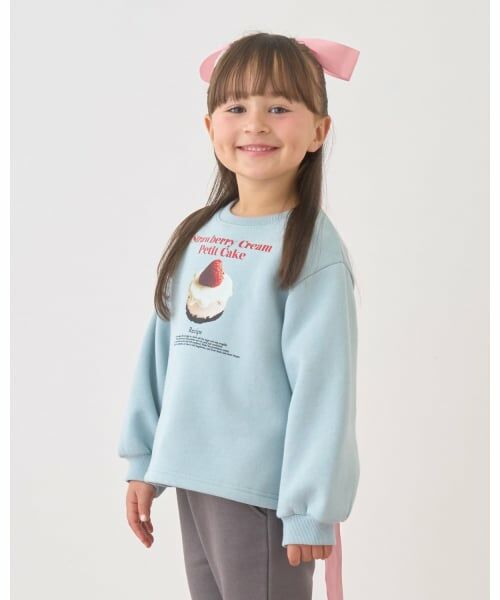Lycee mine / リセマイン スウェット | 【Lycee mine バレエシリーズ】【裏起毛】ケーキ転写プリントスウェット | 詳細18