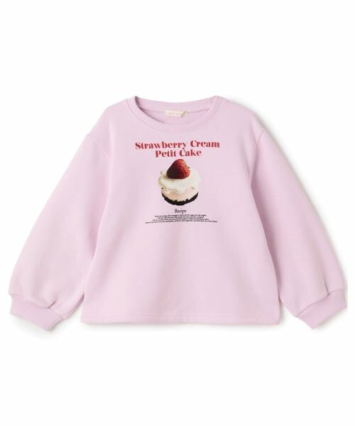 Lycee mine / リセマイン スウェット | 【Lycee mine バレエシリーズ】【裏起毛】ケーキ転写プリントスウェット | 詳細2