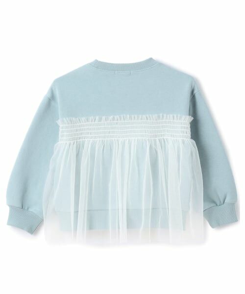 Lycee mine / リセマイン スウェット | 【Lycee mine バレエシリーズ】【裏起毛】リボン付きチュールドッキングスウェット | 詳細5